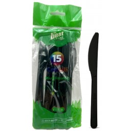 The Best 15 Coltelli Monouso In Plastica - 17cm - Nero