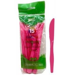 The Best 15 Coltelli Monouso In Plastica - 17cm - Fucsia