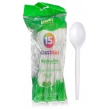 The Best 15 Cucchiai Monouso In Plastica - 17cm - Bianco