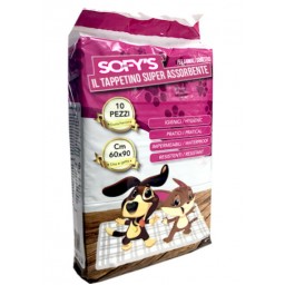 Sofys 10 Traverse Per Animali 60x90cm - Tappetini Assorbenti Multiuso