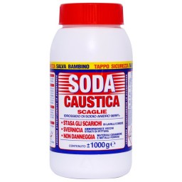Sofys Soda Caustica In Scaglie - 1kg - Idrossido Di Sodio Anidro
