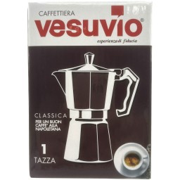 Vesuvio - Caffettiera Moka Classica - 1 Tazza