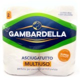 Gambardella Carta Casa Asciugatutto - Doppio Velo - 2 Maxi Rotoli