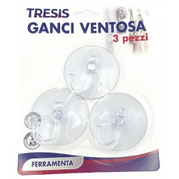 Ganci Ventosa 3pz                    072