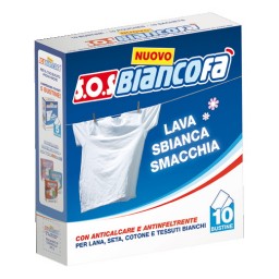 Biancofa' Lava E Sbianca - 100 Grammi - 5 Buste Da 20 Grammi - Sbiancante