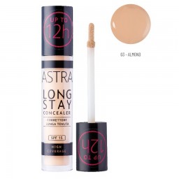 Astra Long Stay Concealer - Correttore Lunga Tenuta - Spf15 - 03c - Almond