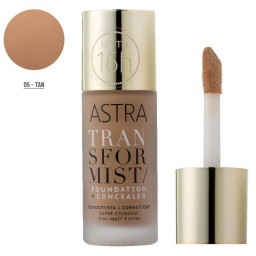 Astra Transformist Fondotinta + Correttore Semi Matt Finish - 05 - Tan