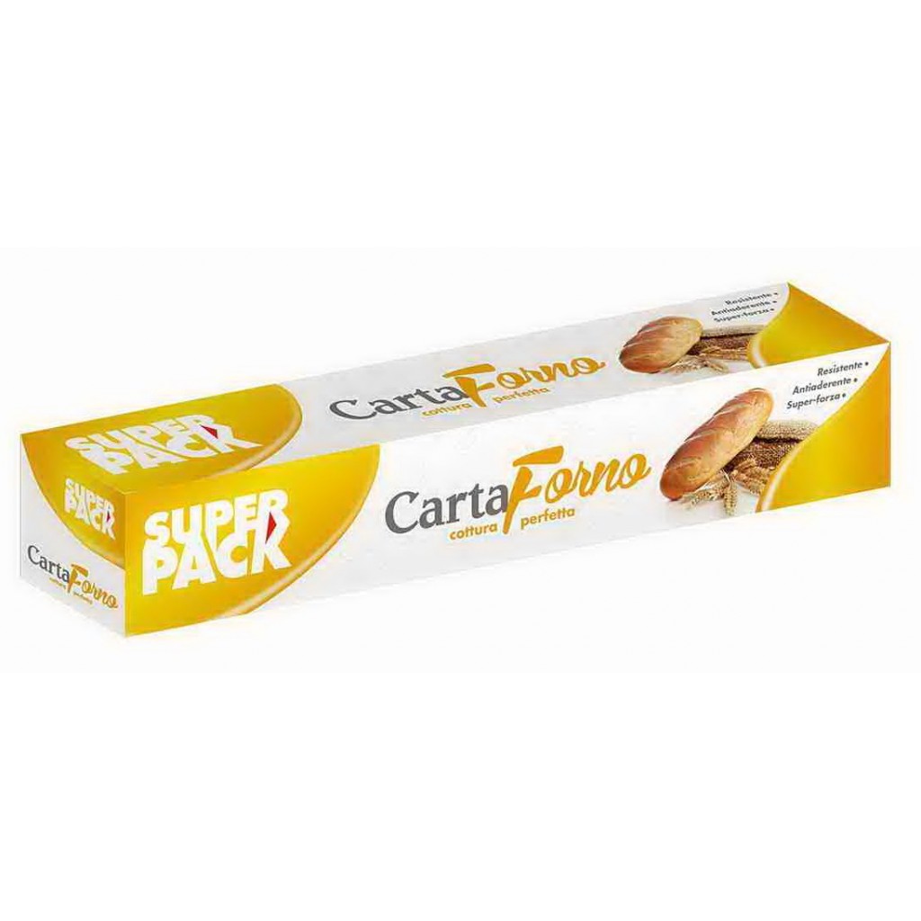 Superpack Carta Da Forno In Fogli 38x33cm 25 Fogli Tuttocasashop it 