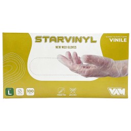 Guanti Vinile 100pz L Starvinyl     !435