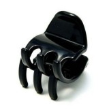 Setablu Pinza Per Capelli - Modello Polipo Grande - 1 Pezzo - Nera