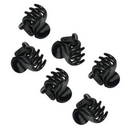 Setablu Pinze Per Capelli - Mini Polipo - 6 Pezzi - Nere
