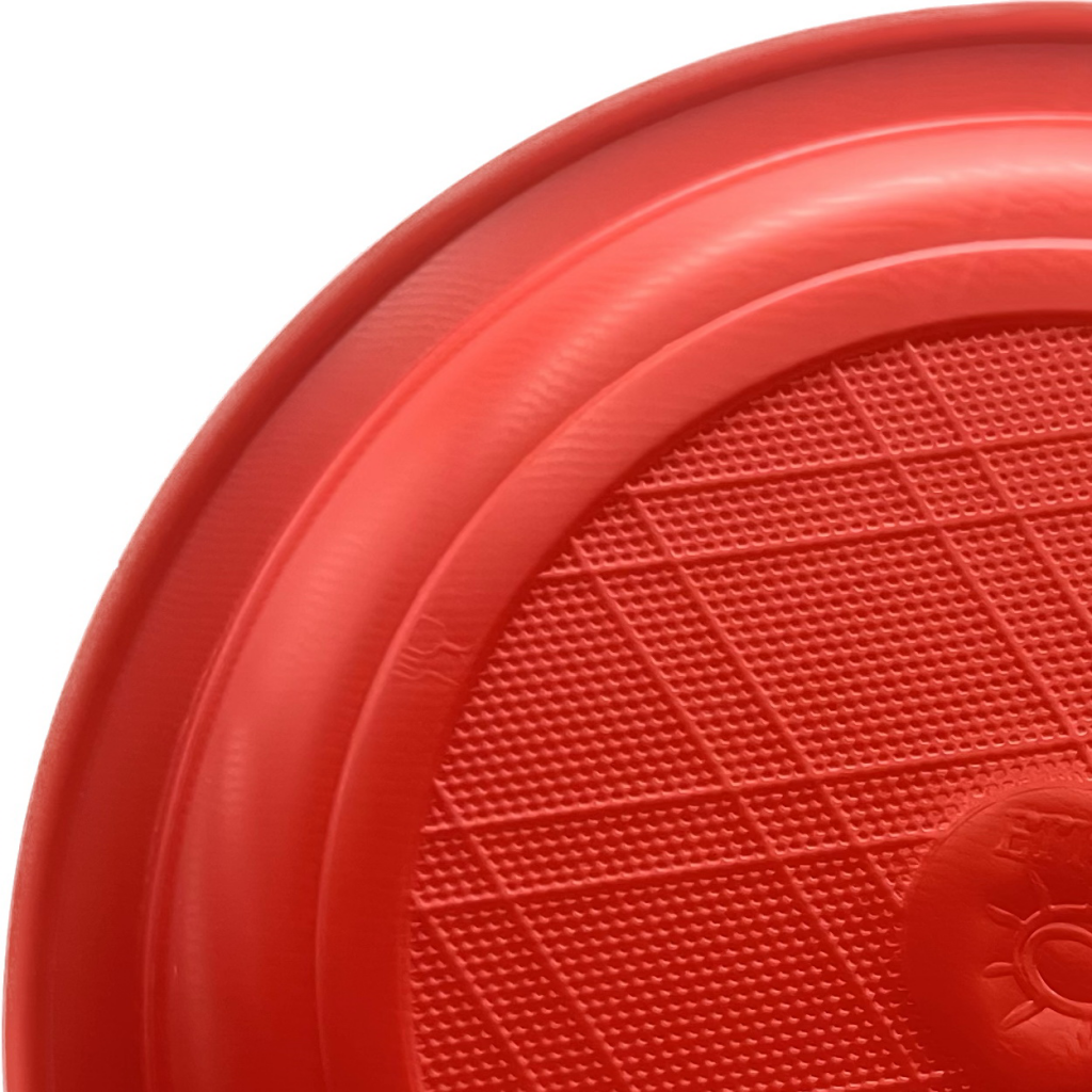 4 Supporti Per Piatti Di Plastica Da 25,4 Cm - Riutilizzabili, Multicolore, Per Buffet E Feste (PH4-12)