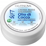 Glenova Crema Mani Idratante Soft - 120ml - Olio Di Cocco - Pelle Soffice