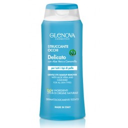 Glenova Struccante Occhi Delicato - 200ml - Con Aloe Vera E Camomilla