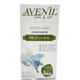 Avenil Siero Viso - 30ml - Idratante Azione Immediata - Latte Di Mandorle