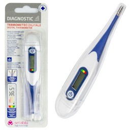 Setablu Termometro Elettronico Digitale - Custodia Rigida - Punta Flessibile