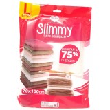 Dealo Custodia Sottovuoto Indumenti 70x100cm - Con Valvola Per Aspirazione