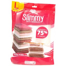 Dealo Custodia Sottovuoto Indumenti 70x100cm - Con Valvola Per Aspirazione