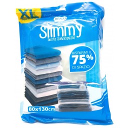 Dealo Custodia Sottovuoto Indumenti 80x130cm - Con Valvola Per Aspirazione