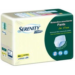 Serenity Softdry Pants Be Free Mutandine Assorbenti Extra 14 Pezzi - Large