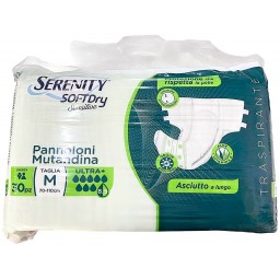 Serenity Pannoloni Mutandina Per Incontinenti - 30 Pezzi - Ultra - Taglia M