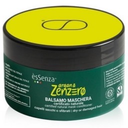 Essenza Maschera Per Capelli 200ml - Argan& Zenzero Capelli Secchi Sfibrati