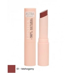 Astra Pure Beauty Lipstick - Rossetto Cremoso Semi Mat - 01 Mahogany