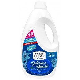 Sweet Home Detersivo Liquido Per Bucato - 40 Lavaggi - 2 Litri - Talco