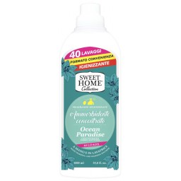 Sweet Home Ammorbidente Concentrato - 40 Lavaggi - 1 Litro - Ocean Paradise