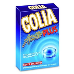 Golia Activ Plus Caramelle - 46 Grammi - Ripiene Di Sciroppo Balsamico