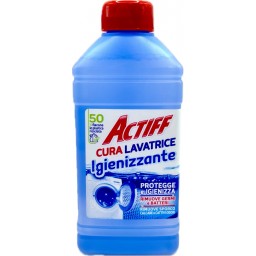 Actiff Cura Lavatrice Igienizzante - 250ml - Rimuove Germi Batteri Calcare