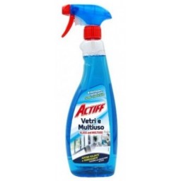 Actiff Vetri E Multiuso - 750ml - Detergente Multisuperfici
