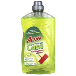 Actiff Detergente Casa Pavimenti E Superfici Dure - 1 Litro - Fresh Lemon