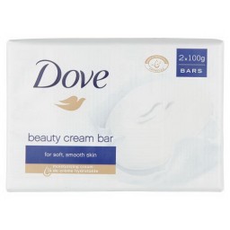 Dove Sapone Mani E Viso 90g - 2 Pezzi - Classico - Con Crema Idratante