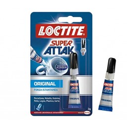 Loctite Super Attak Colla Adesiva Istantanea - Tubo Da 3 Grammi - Classic