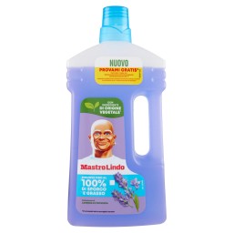 Mastro Lindo Detergente Liquido Pavimenti - 950ml - Al Profumo Di Lavanda