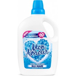 Mon Amour Ammorbidente 60 Lavaggi 3000ml - Blu Mare