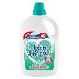 Mon Amour Ammorbidente 60 Lavaggi 3000ml - Igienizzante