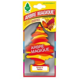 Arbre Magique Alberello Deodorante Per Auto - 1 Pezzo - Mango E Papaya
