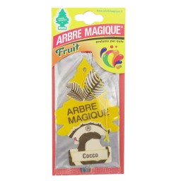 Arbre Magique Alberello Deodorante Per Auto - 1 Pezzo - Cocco