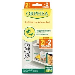 Orphea Anti-tarme Alimentari - 3 Trappole Adesive - Inodore