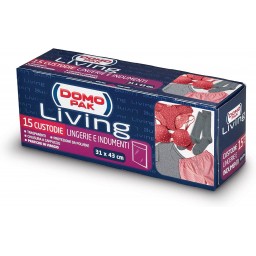Domopak Living Custodie 31x45cm - 15 Pezzi - Lingerie E Indumenti