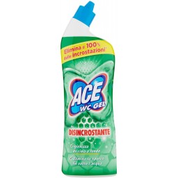 Ace Wc Gel Detergente - 700ml - Verde - Disincrostante - Igienizzante