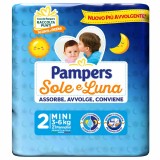 Pampers Sole E Luna - 21 Pannolini Taglia 2 Mini 3-6 Kg