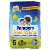 Pampers Sole E Luna - 13 Pannolini Taglia 6 Xl Extra Large 15-30 Kg