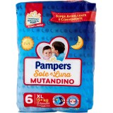 Pampers Sole E Luna Mutandino 13 Pannolini Taglia 6 Xl Extra Large 15+ Kg