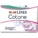 Lines Cotone Assorbenti Proteggi Slip - 24 Pezzi - Ripiegati