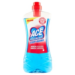 Ace Pavimenti Igienizzante - 1 Litro - Stop Germs - Senza Candeggina