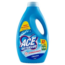 Ace Detersivo Lavatrice Liquido - 27 Lavaggi - 1350ml - Classico