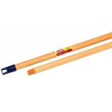 Minerva Manico Scopa Legno 130cm - Attacco Universale A Vite